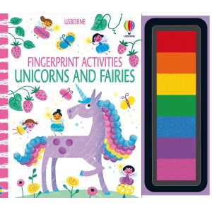 Usborne - Fingerprint Activities Unicorns and Fairies